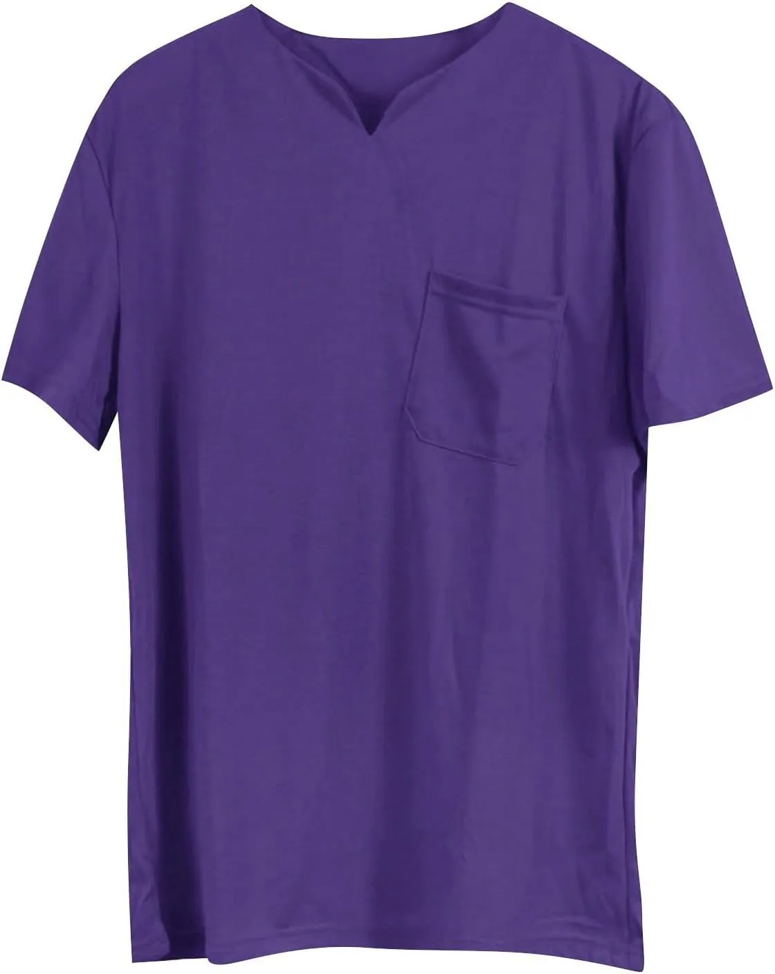 Men's Henley Shirts Lightweight Moisture Wicking Quick Dry Short Sleeve Golf Shirts for Men Casual Activewear V Neck