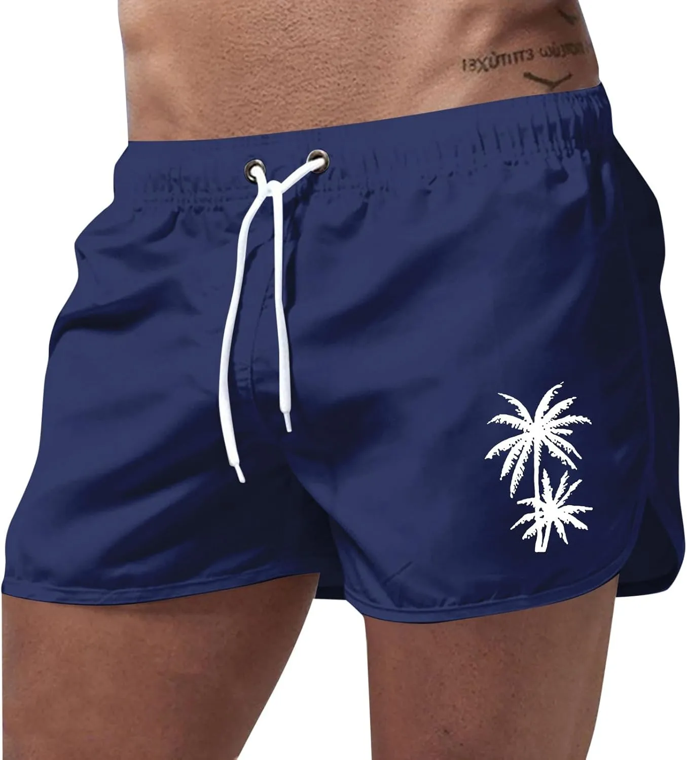 Men's Linerless Workout Shorts Lightweight Quick Dry for Running Sports Athletic Gym with Pockets