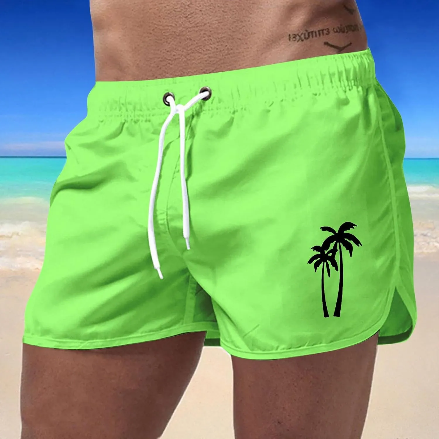 Men's Linerless Workout Shorts Lightweight Quick Dry for Running Sports Athletic Gym with Pockets