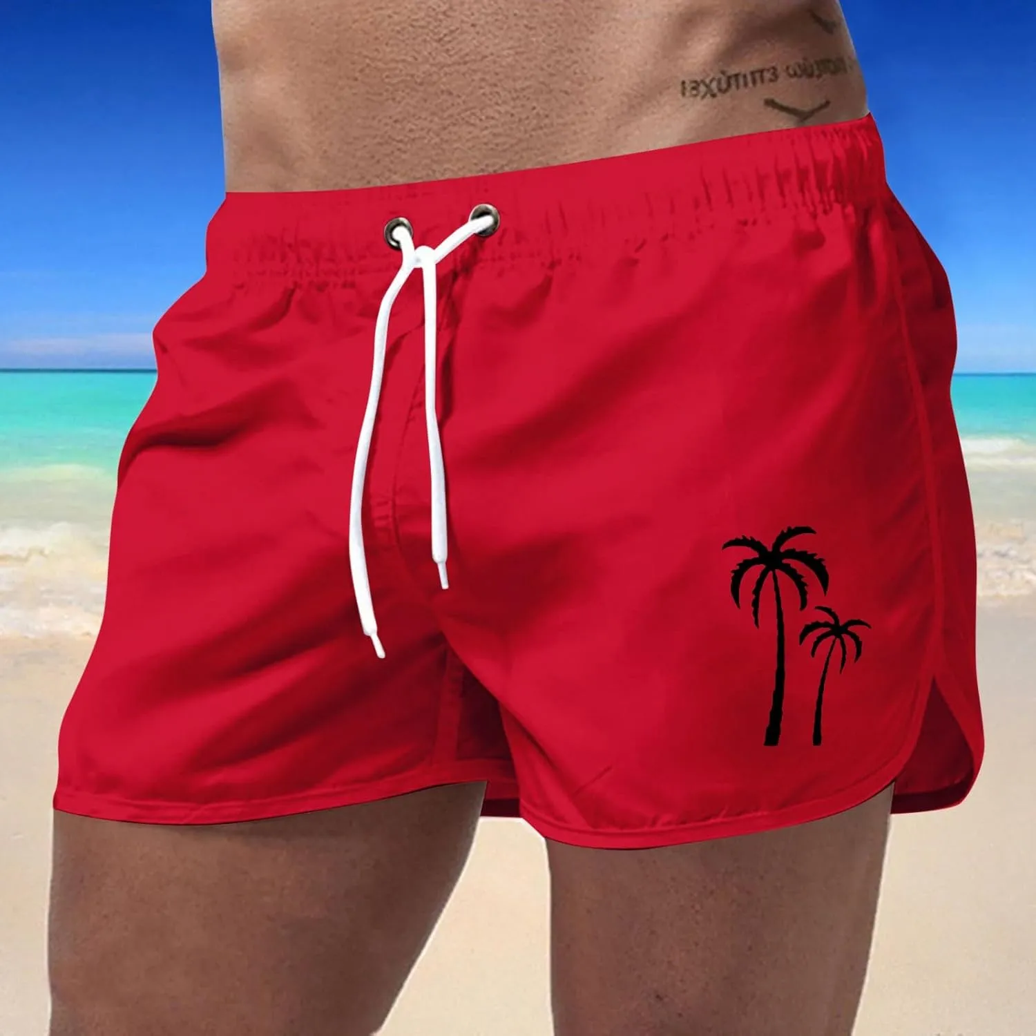 Men's Linerless Workout Shorts Lightweight Quick Dry for Running Sports Athletic Gym with Pockets