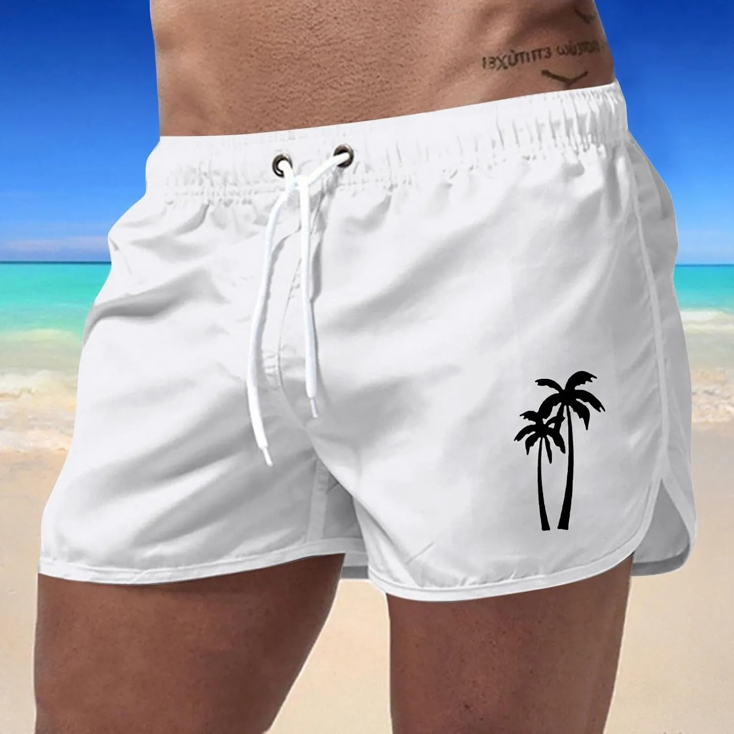 Men's Linerless Workout Shorts Lightweight Quick Dry for Running Sports Athletic Gym with Pockets