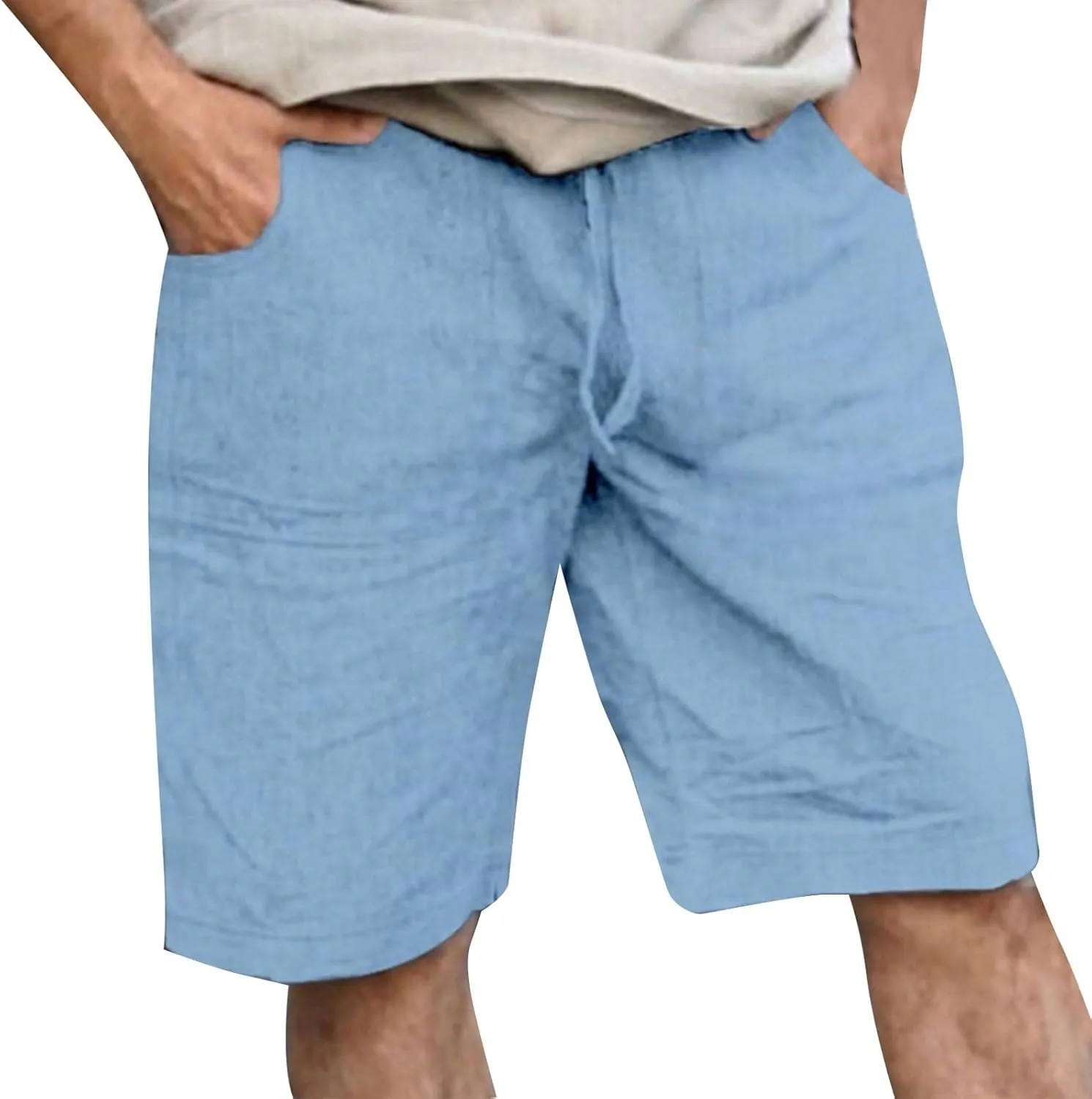 Mens Lounge Shorts Quick Dry Loose Fit Comfortable and Lightweight High Waisted Shorts 2025 Summer