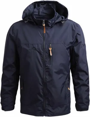Mens Mountain Waterproof Ski Jackets Outdoor Windproof Rain Jacket Fall Winter Full Zip Cycling Hiking Hoodie Jackets