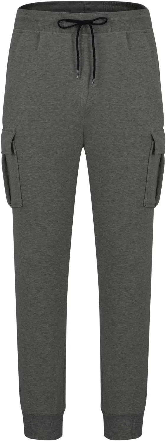 Men's Outdoor Cargo Pants Lightweight Jogger Pants Casual Fashion Pants Drawstring Work Pant Fall Belted Foot Pants