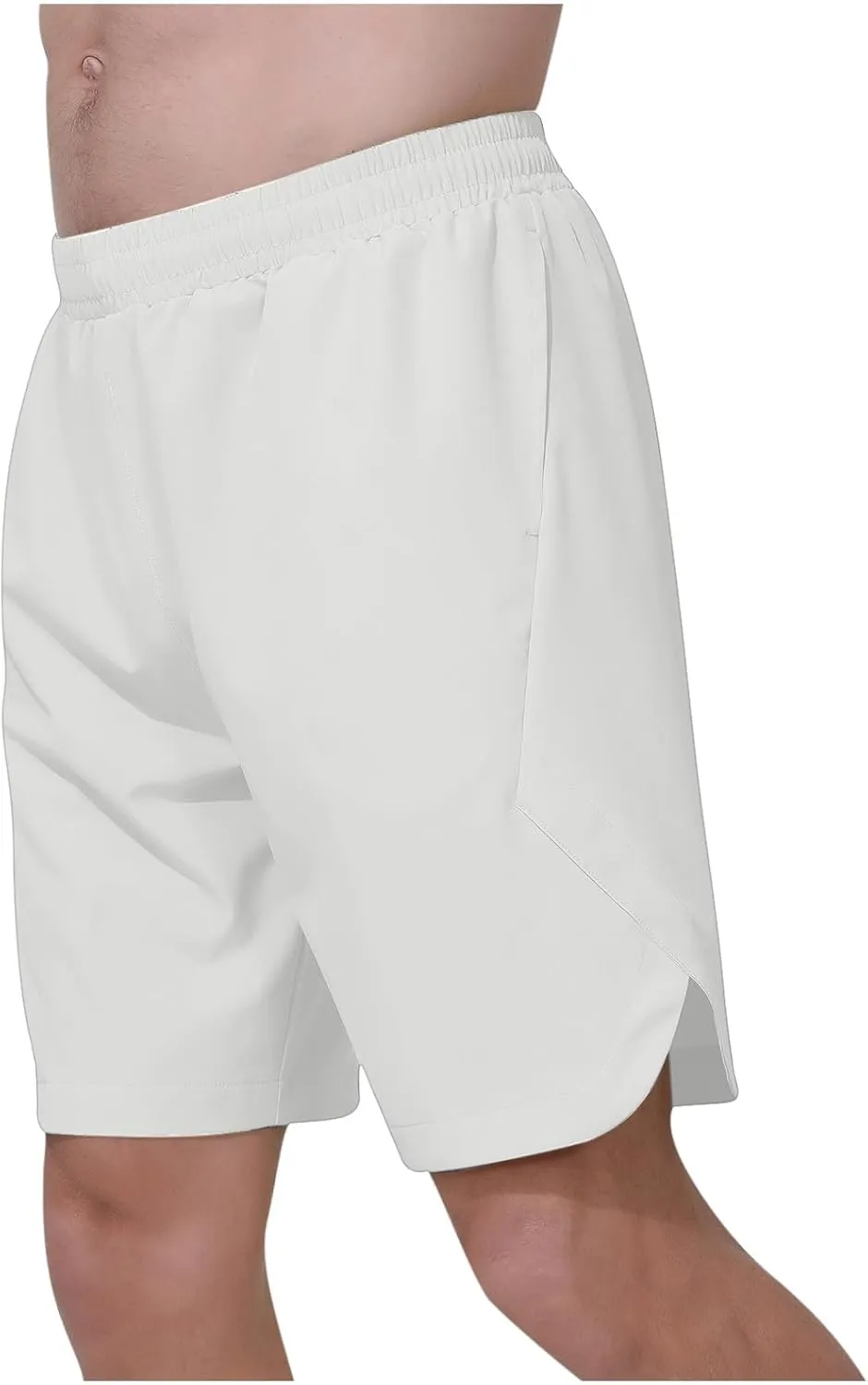 Men's Quick Dry Hiking Shorts Lightweight Running Gym Outdoor Active Shorts with Pockets Basketball Athletic Shorts