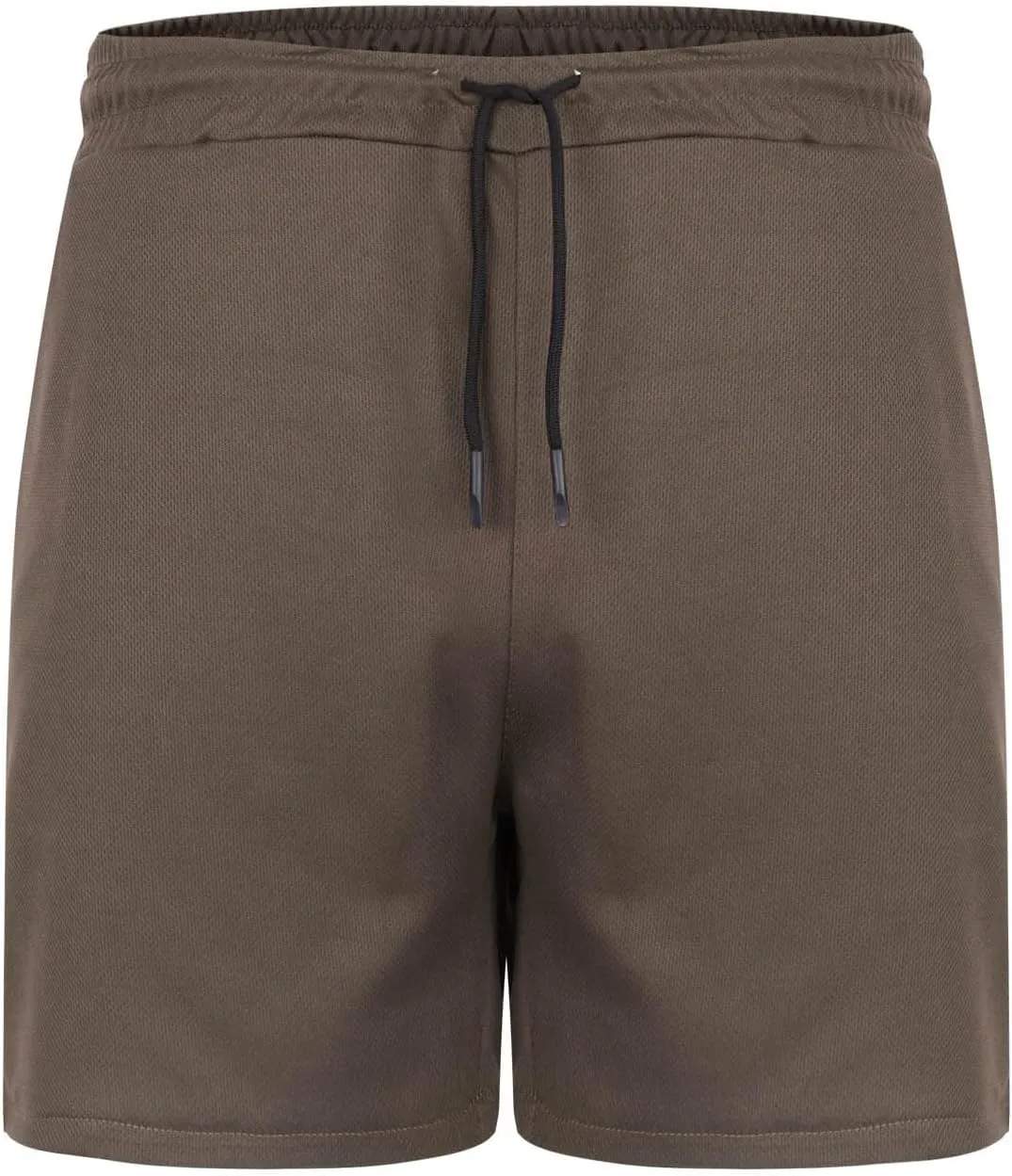 Mens Quick Dry Mesh Breathable Shorts, Drawstring Zipper Pockets Athletic Running Short, 3 Inch Workout Gym Shorts