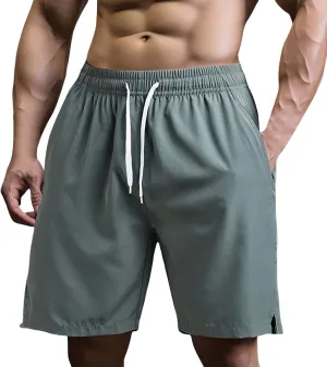 Men's Running Basketball Shorts Gym Workout Lightweight Athletic Short Pants Bodybuilding Quick Dry Jogging Shorts