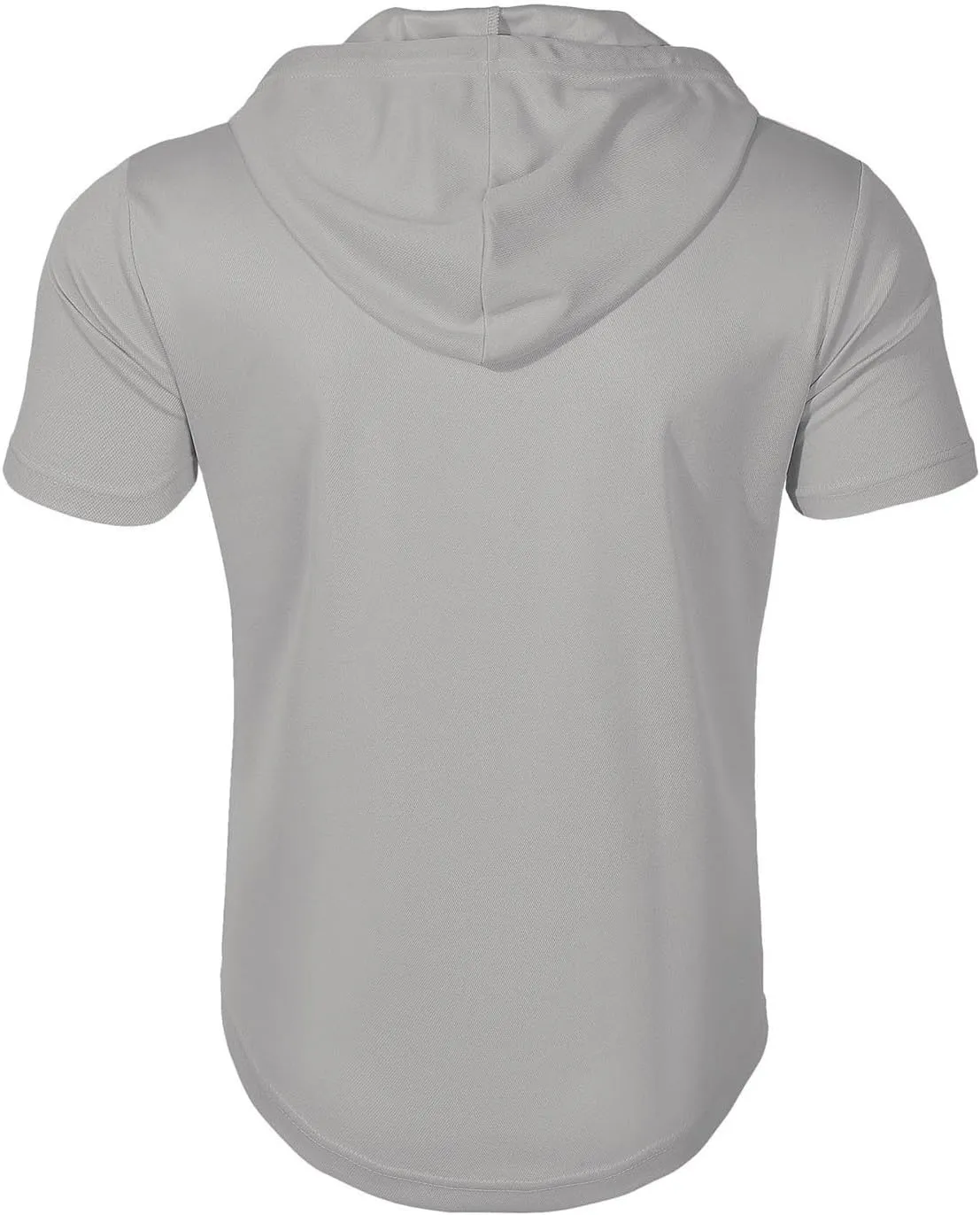 Mens Short Sleeve Shirts Workout Performance Quarter Zip Pullover Hoodies Casual Quick Dry Gym Athletic Hooded Shirts