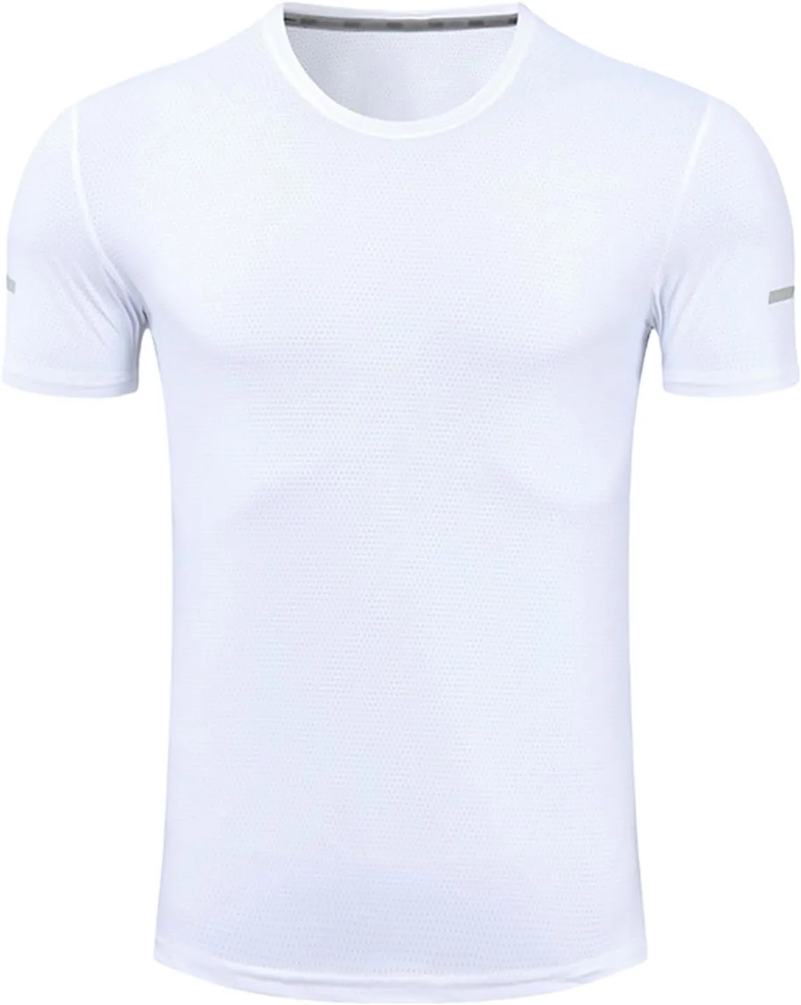Men's Short Sleeve UPF 50  T-Shirt Sun Protection Quick Dry Rash Guard Swim Shirts Athletic Running Workout Top Tee