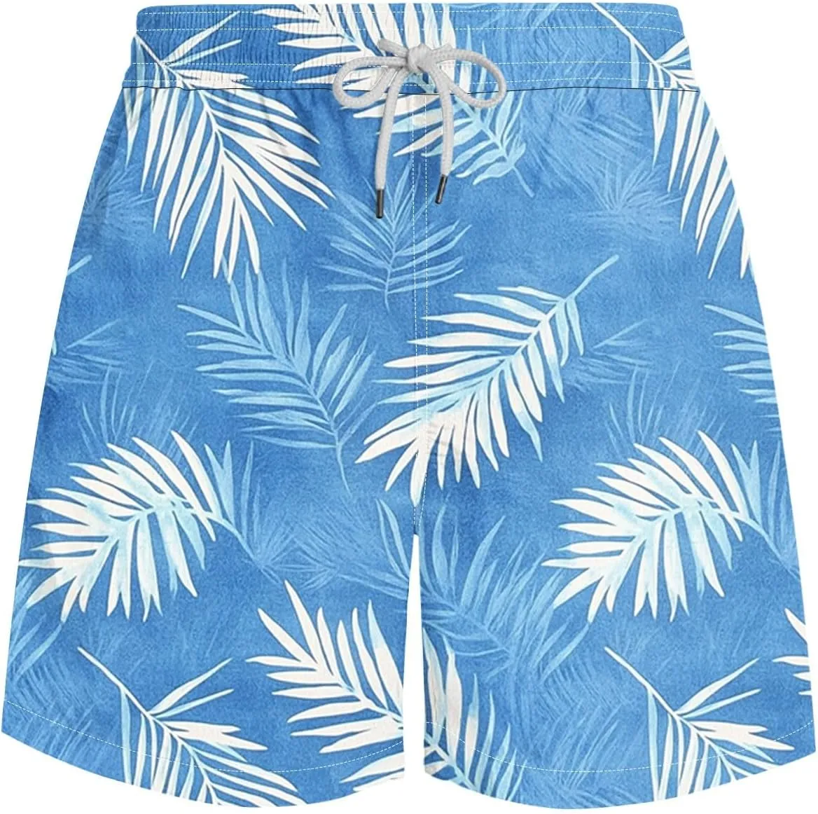 Men's Shorts 2025 Casual Hawaiian Beach Board Shorts Plus Size Men Palm Floral Boho Swim Trunks Quick Dry Lightweight