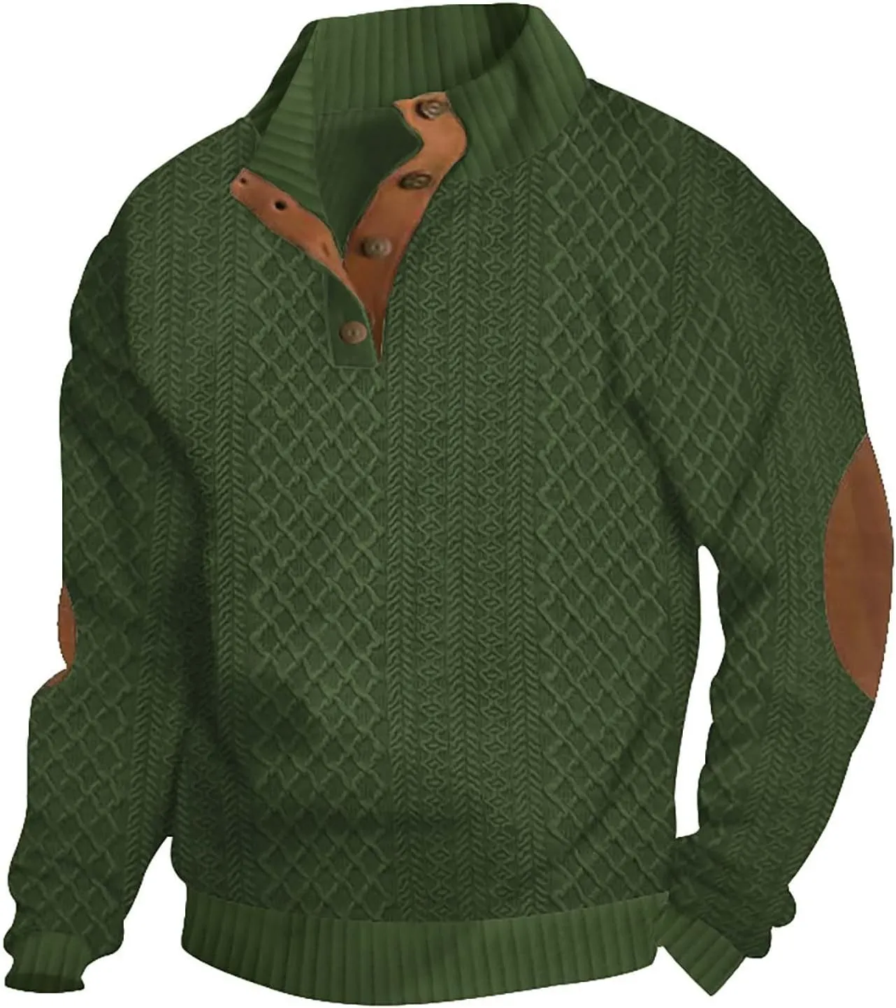 Mens Swearshirt Henley Neck Workout Lightweight Big And Tall Long Sleeve Pullover