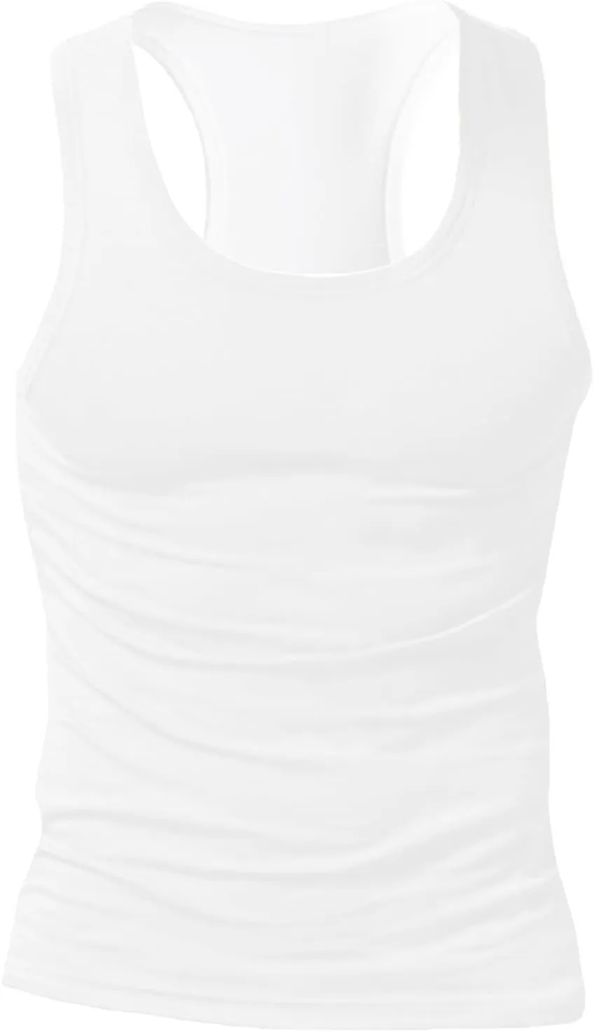 Mens Tank Top Quick-Dry Workout Fitness Clothes Sleeveless Summer Stretchy Moisture Wicking Bodybuilding Gym Muscle Tee