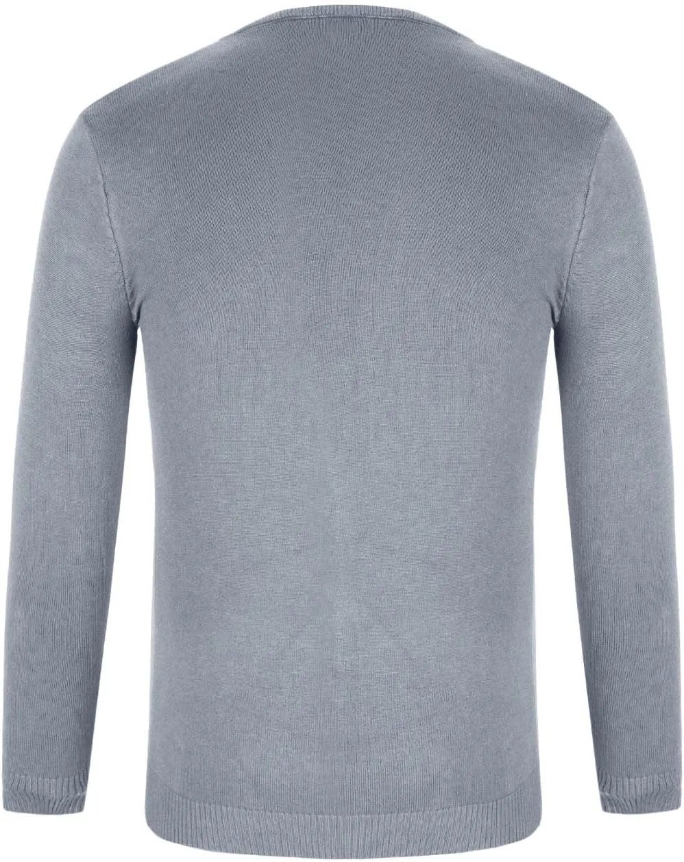 Men's V Neck Sweater Soft Casual Classic Ribbed Knit Pullover Top Lightweight Comfy Long Sleeve Sweaters T Shirts