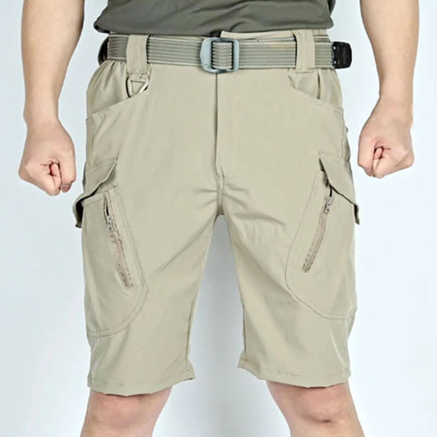Muscularfit Cargo Shorts for Men Relaxed Fit Multi Pocket Tooling Shorts Summer Fashion Athletic Workout Gym Jogger Shorts