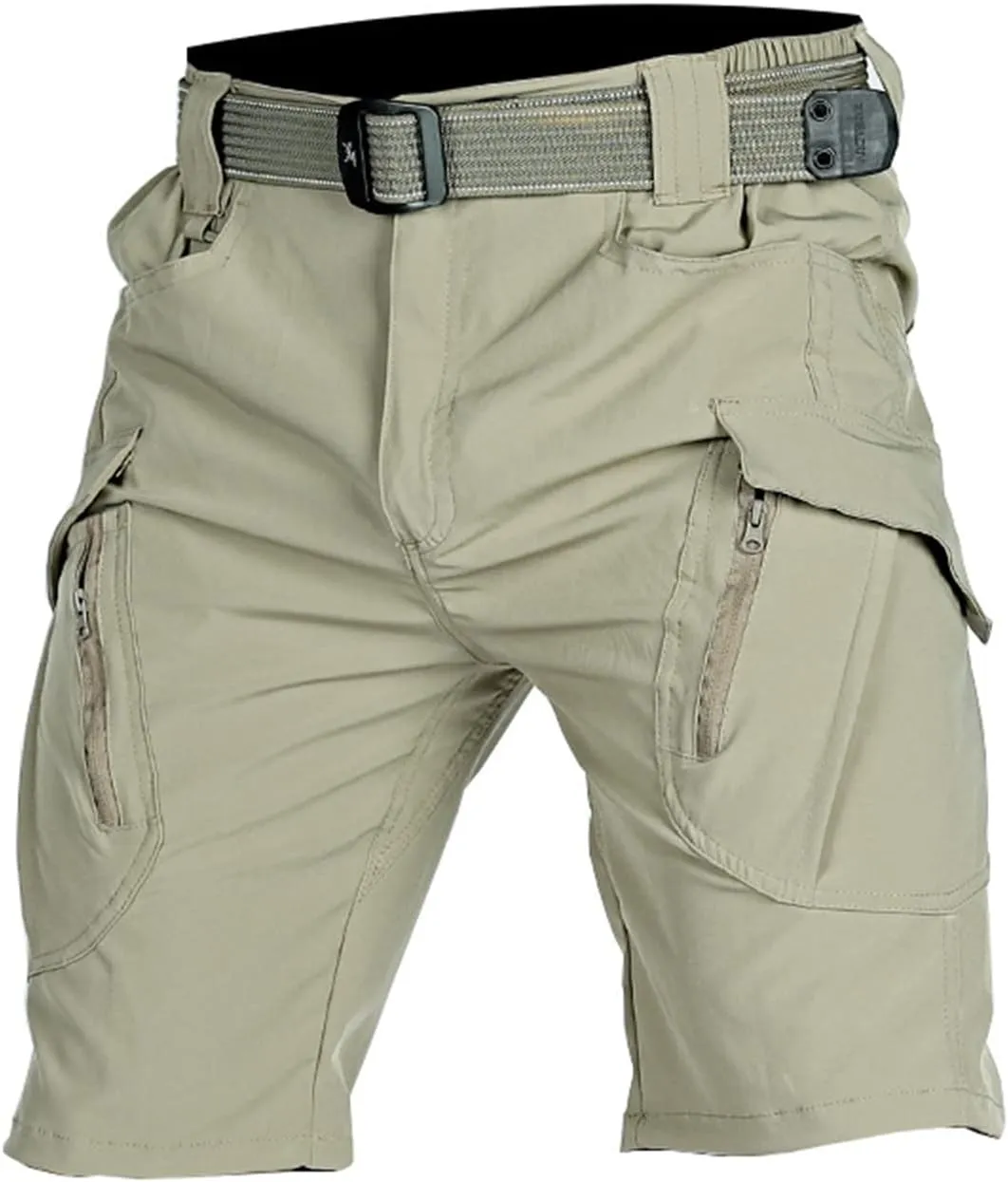 Muscularfit Cargo Shorts for Men Relaxed Fit Multi Pocket Tooling Shorts Summer Fashion Athletic Workout Gym Jogger Shorts
