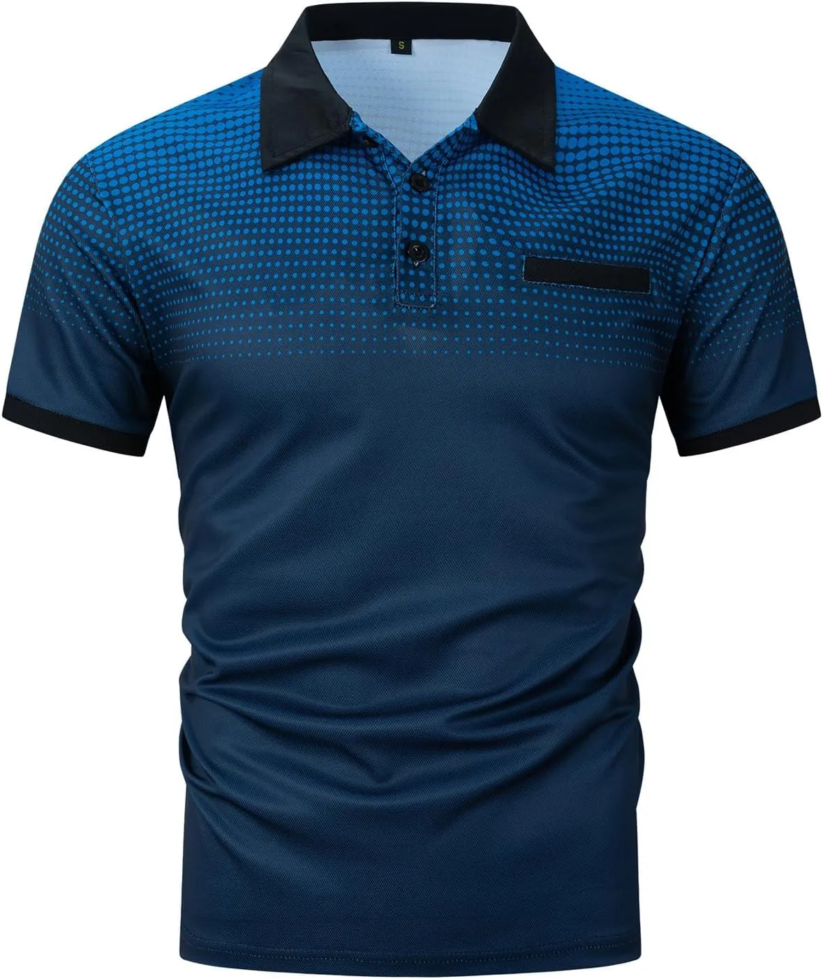 Muscularfit Polo Tshirts Shirts for Men 2024 Causal Stylish Short Sleeve Button Down Henley Shirt Summer Loose Beach Pullover