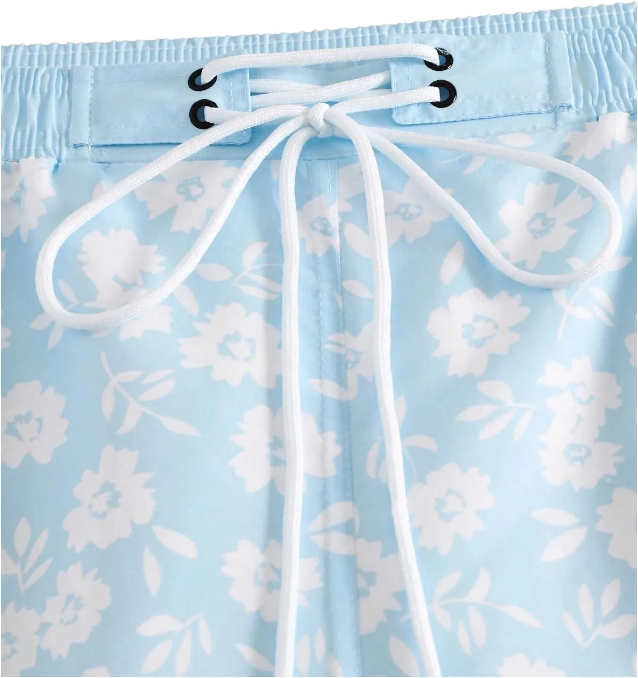 OYOANGLE Men's Floral Print Shorts Running Athletic Sport Shorts Quick Dry Summer Beach Shorts