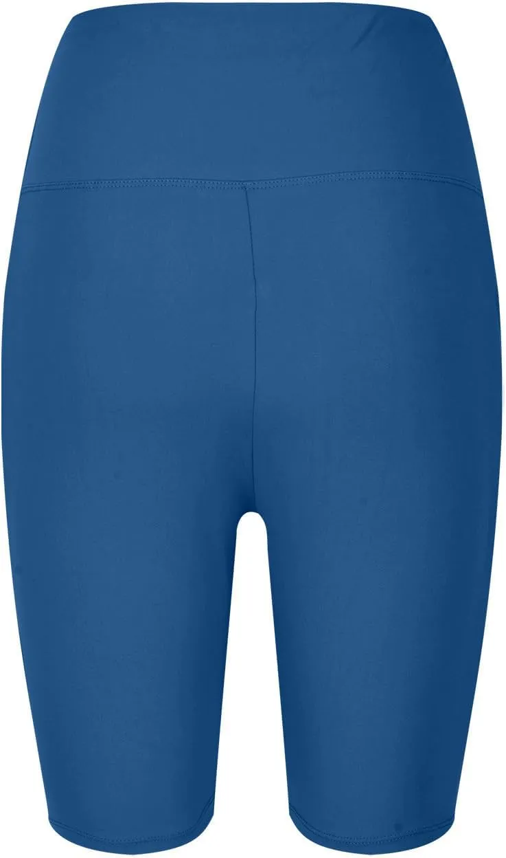 Plus Size Biker Shorts with Pockets for Women-High Waisted Athletic Leggings Bike Shorts for Yoga Workout