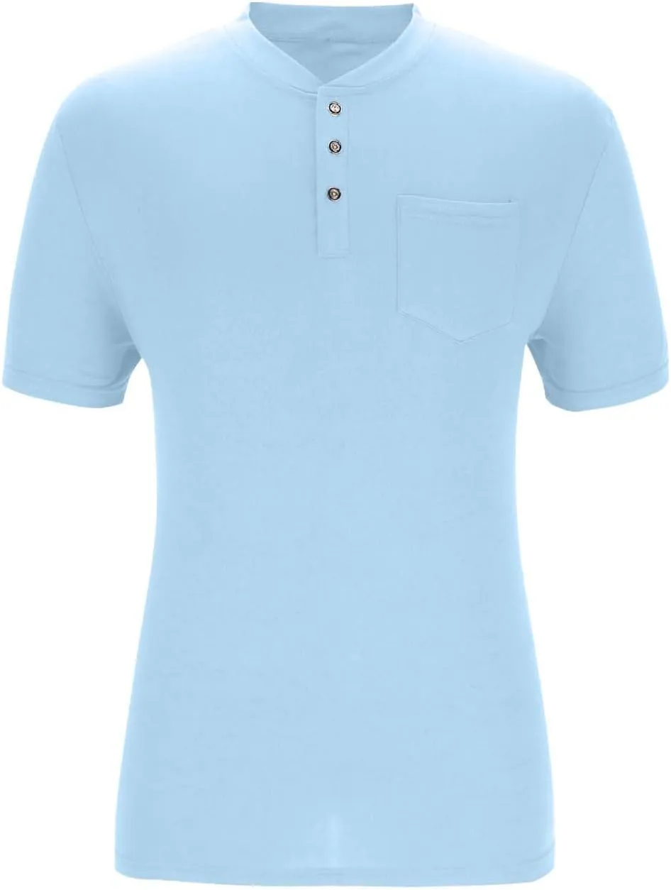 Polo Shirts for Mens Casual Golf Shirt Classic Soft Color Block T-Shirts Summer Vacation Loose Athletic Pullover Tee