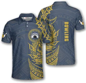 PRIMESTY Bowling Shirts for Men, Short-Sleeve Bowling Jerseys for Team, Bowling Men's Polo Shirts