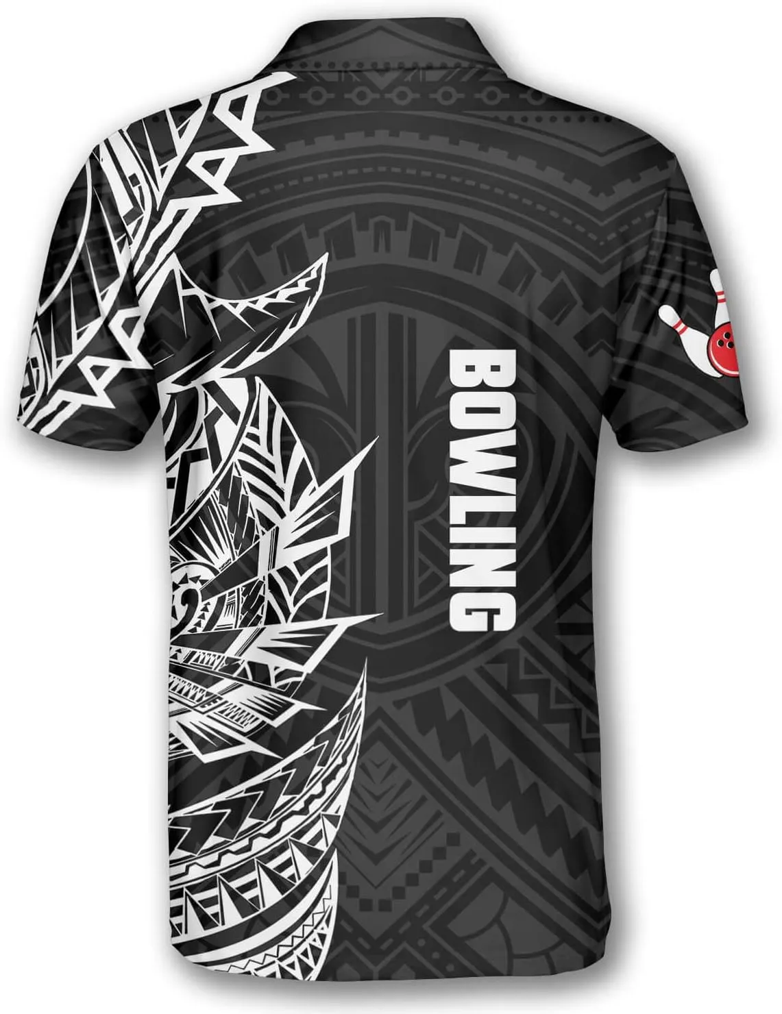 PRIMESTY Bowling Shirts for Men, Short-Sleeve Bowling Jerseys for Team, Bowling Men's Polo Shirts