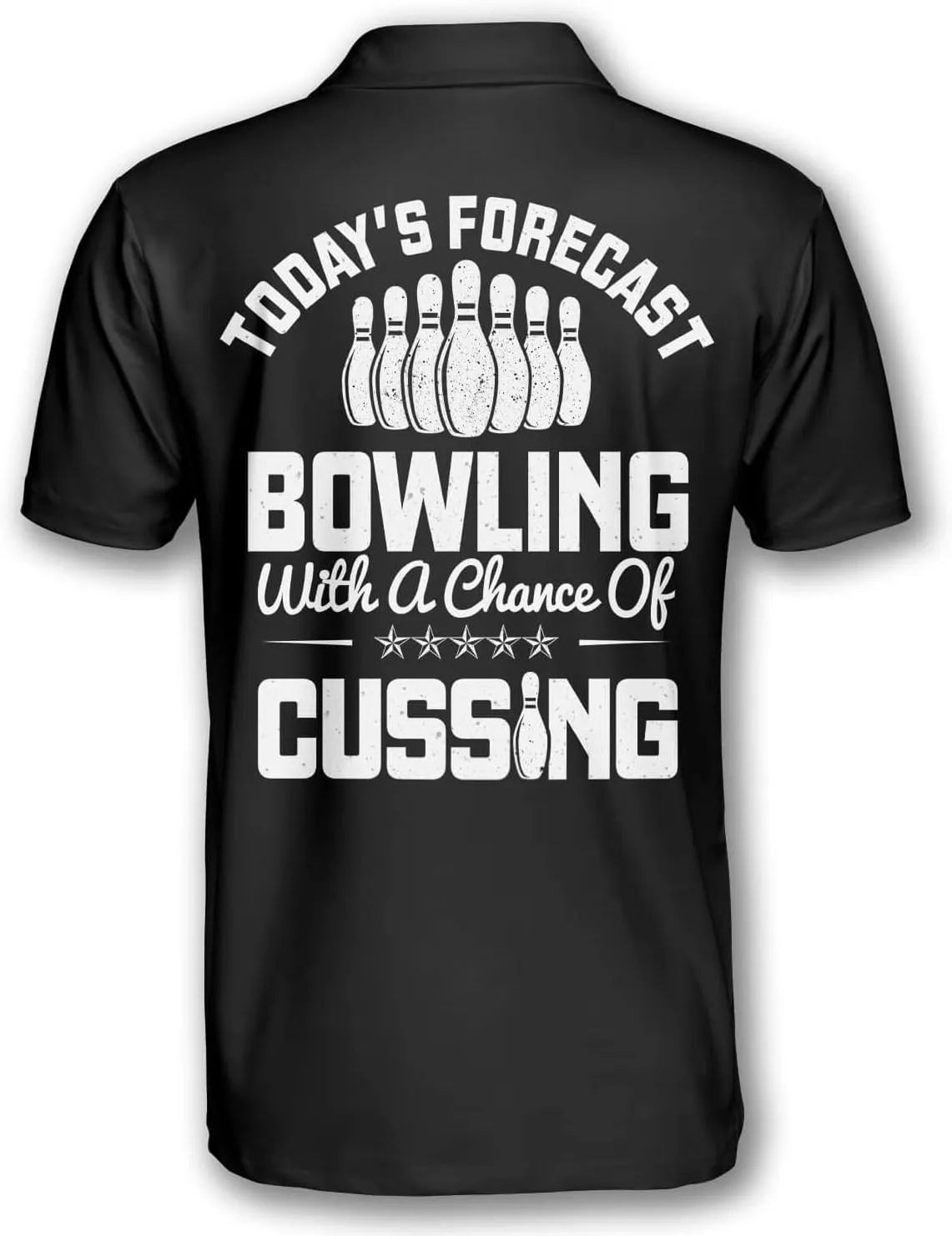 PRIMESTY Custom Bowling Shirts- Short-Sleeve Bowling Shirts for Men- Personalized Bowling Shirts Men's Polo