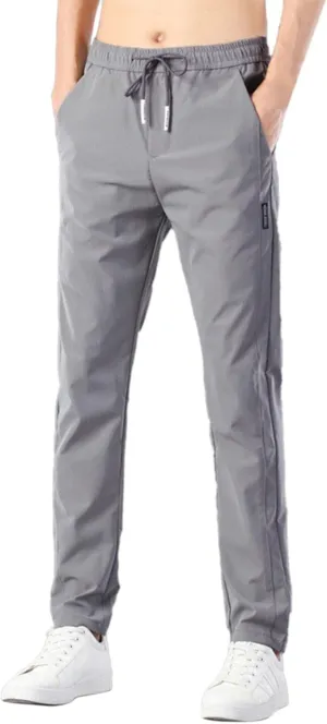 Quick Dry Gym Joggers Sweatpants for Men Causal Slim Fit Running Trousers Big and Tall Workout Jogging Trousers