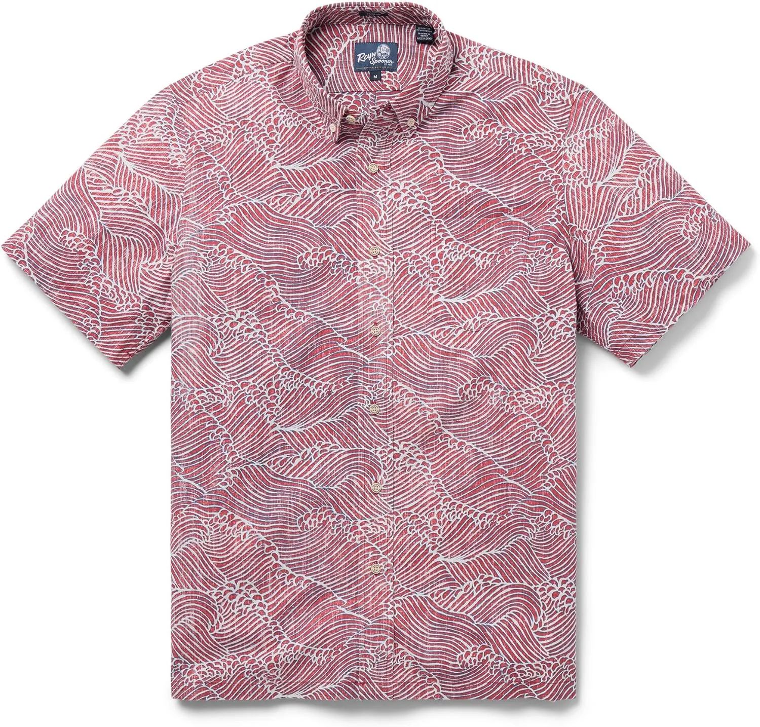 Reyn Spooner Oceanic Hawaiian Aloha Shirt - Button Front