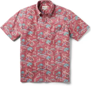 Reyn Spooner Oceanic Hawaiian Aloha Shirt - Button Front