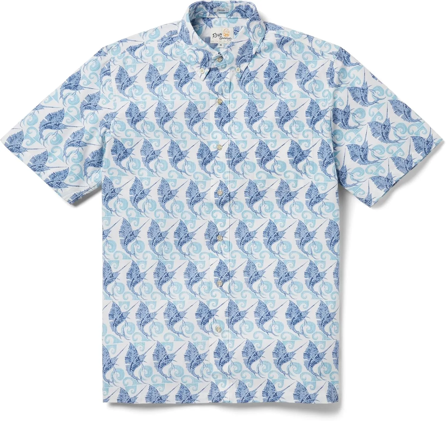 Reyn Spooner Oceanic Hawaiian Aloha Shirt - Button Front