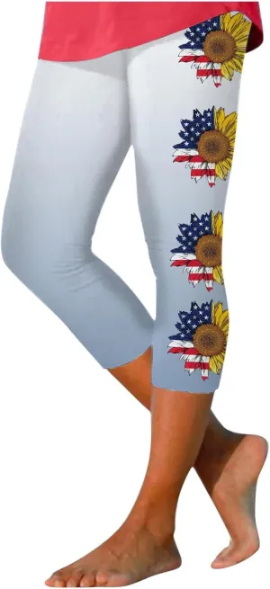 sdbrld Gym Leggings for Women 2024 Super Bowl Sport Theme Party Leggings Football Print Game Day Tights High Waist Yoga Pants