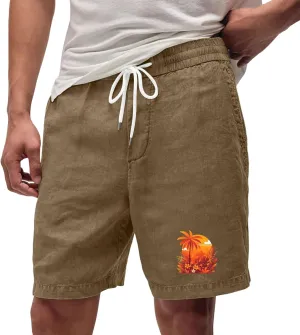 Shorts for Men Running Shorts for Men Fashion Printed Summer Lightweight Activewear Ripstop Camping with Pockets Trunks