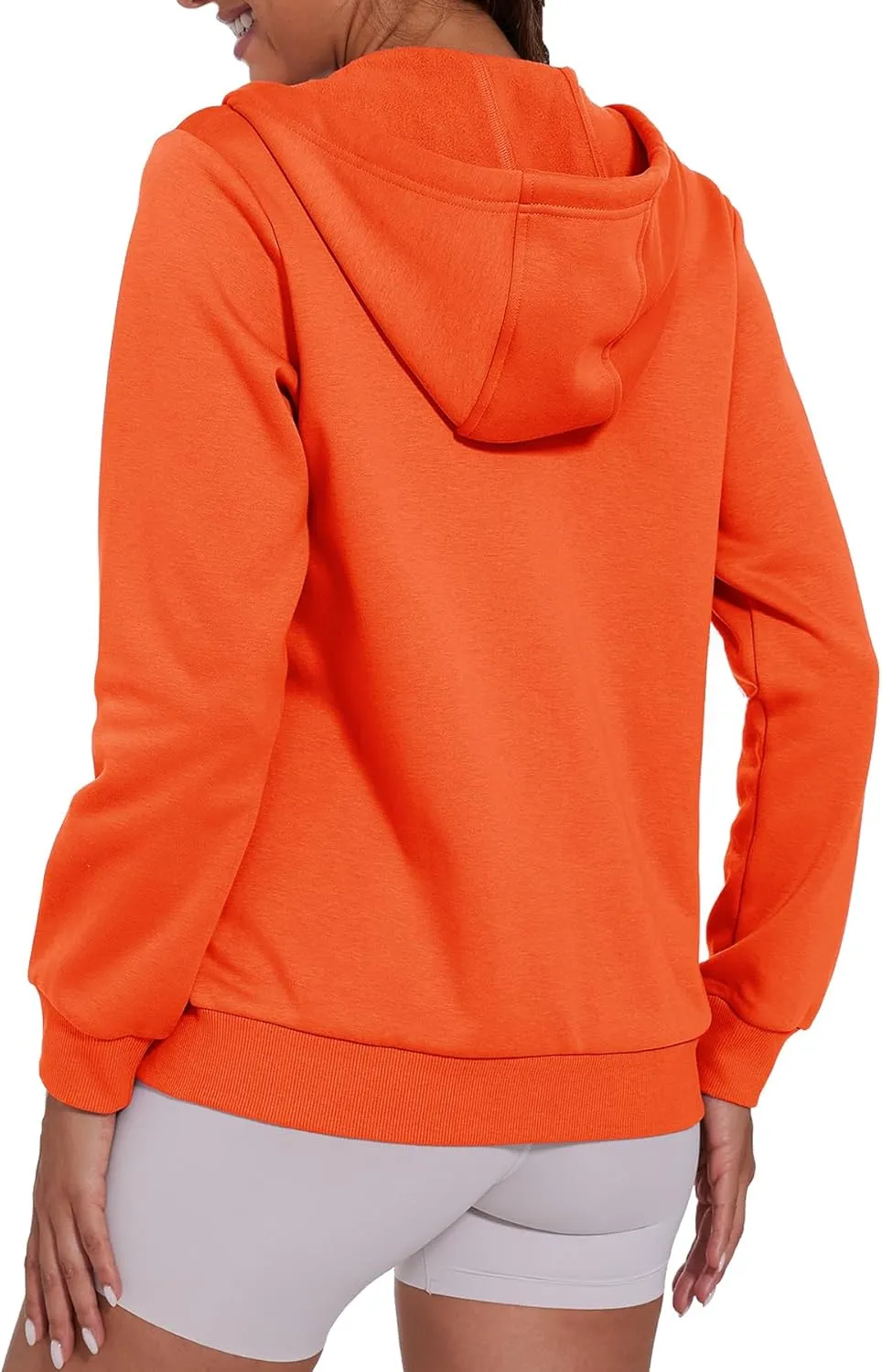SMENG Womens Zip Up Hoodies Long Sleeve Fit Hooded Sweatshirts 2024 Casual Lightweight Jacket