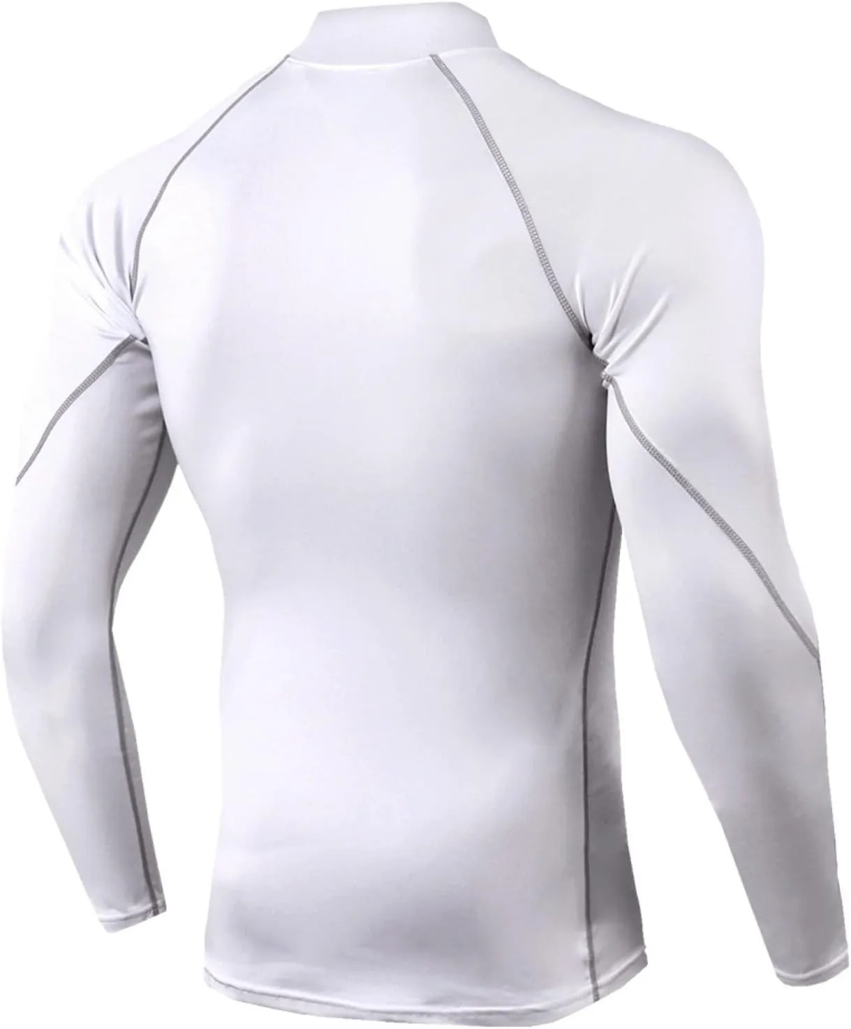 Sports Compression Shirt for Men Long Sleeve Workout Baselayer Shirts Quick Dry Gym Yoga Athletic Running Tee Tops