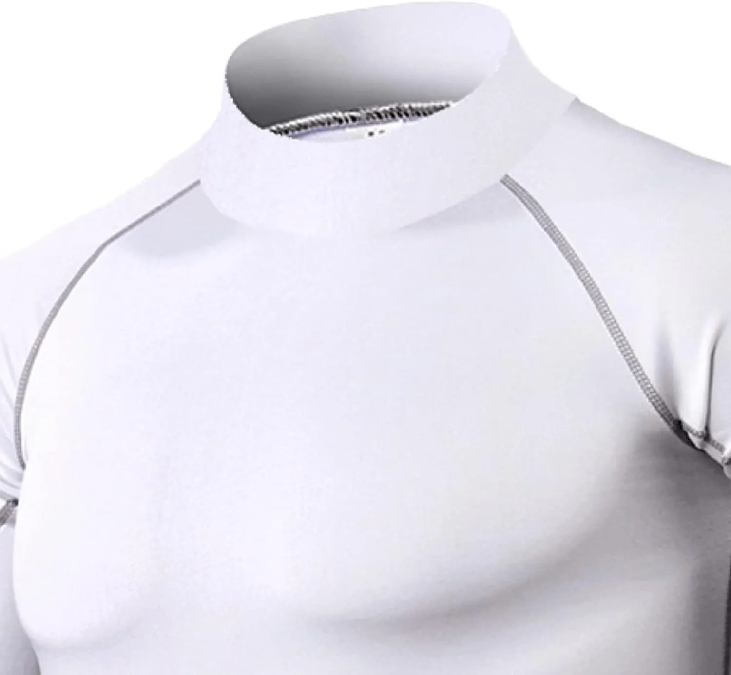 Sports Compression Shirt for Men Long Sleeve Workout Baselayer Shirts Quick Dry Gym Yoga Athletic Running Tee Tops