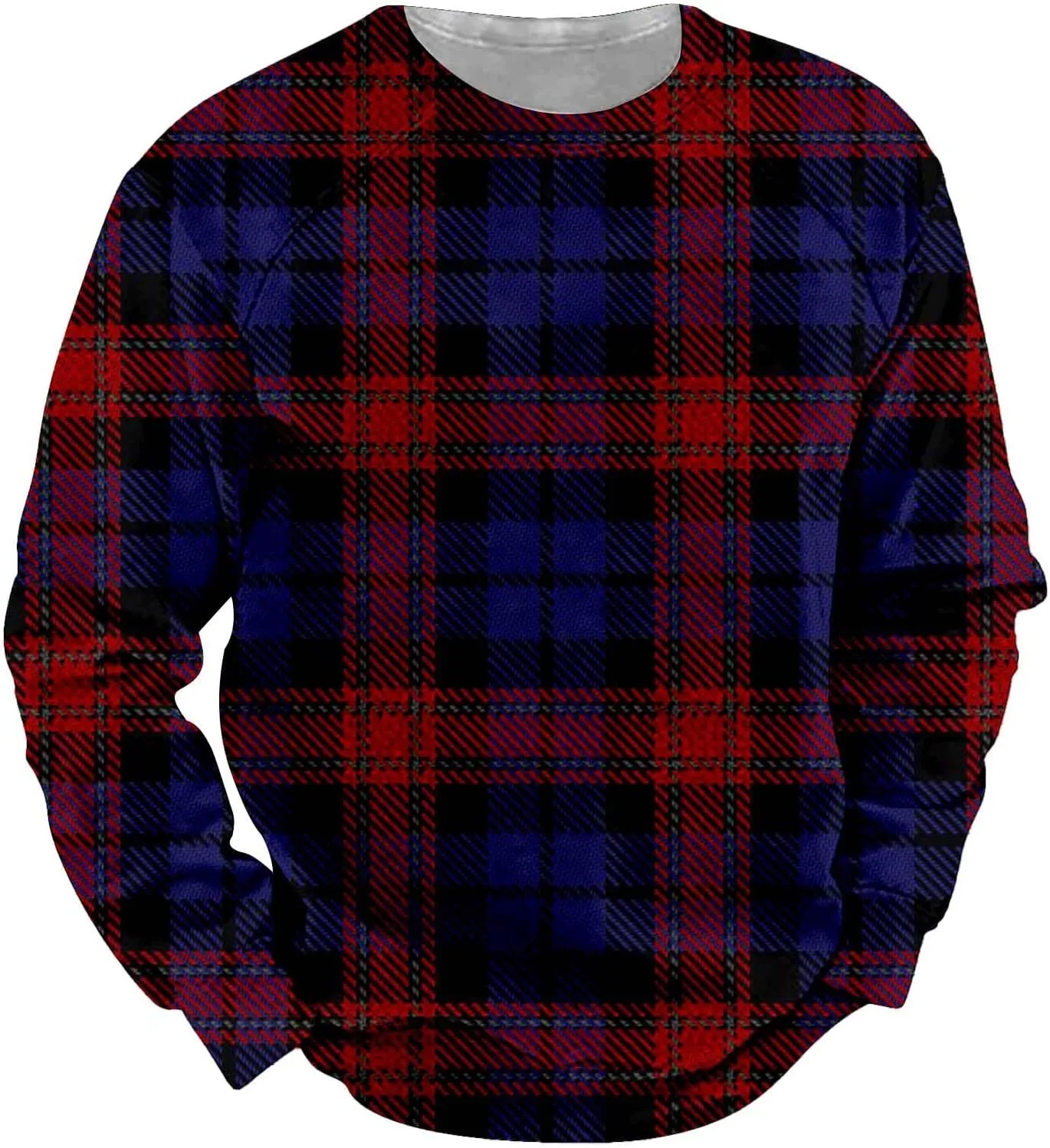 Sweatshirts for Men Fashion Pullover Sweater Big and Tall Crewneck Fleece T-Shirts Moisture Wicking Fall Sweaters
