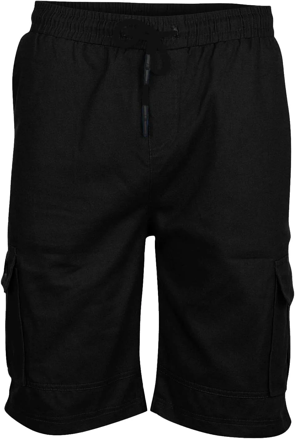 WENKOMG1 Mens Cotton Gym Shorts,Solid Elastic Waist Drastring Workout Shorts Running Jogging Trunks Basketball Shorts