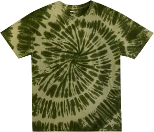 Whiskey & Oak Mens Tie Dye T-Shirt  Crew Neck Tee Shirt