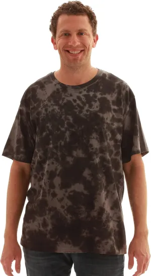 Whiskey & Oak Mens Tie Dye T-Shirt  Crew Neck Tee Shirt