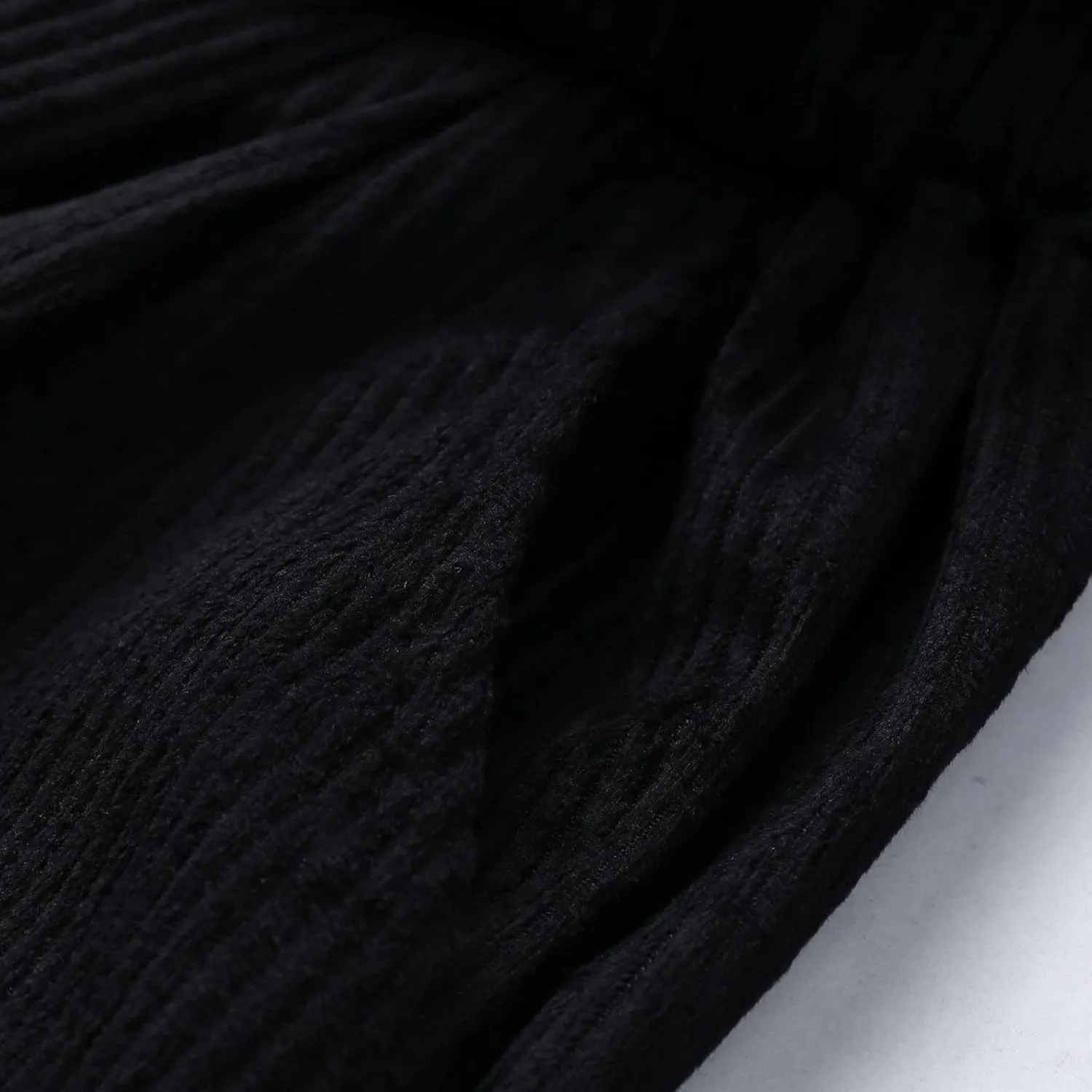 Women's Corduroy Shorts Summer High Waist Pleated Loose Casual Super Soft Pocket Corduroy Wide Leg Shorts