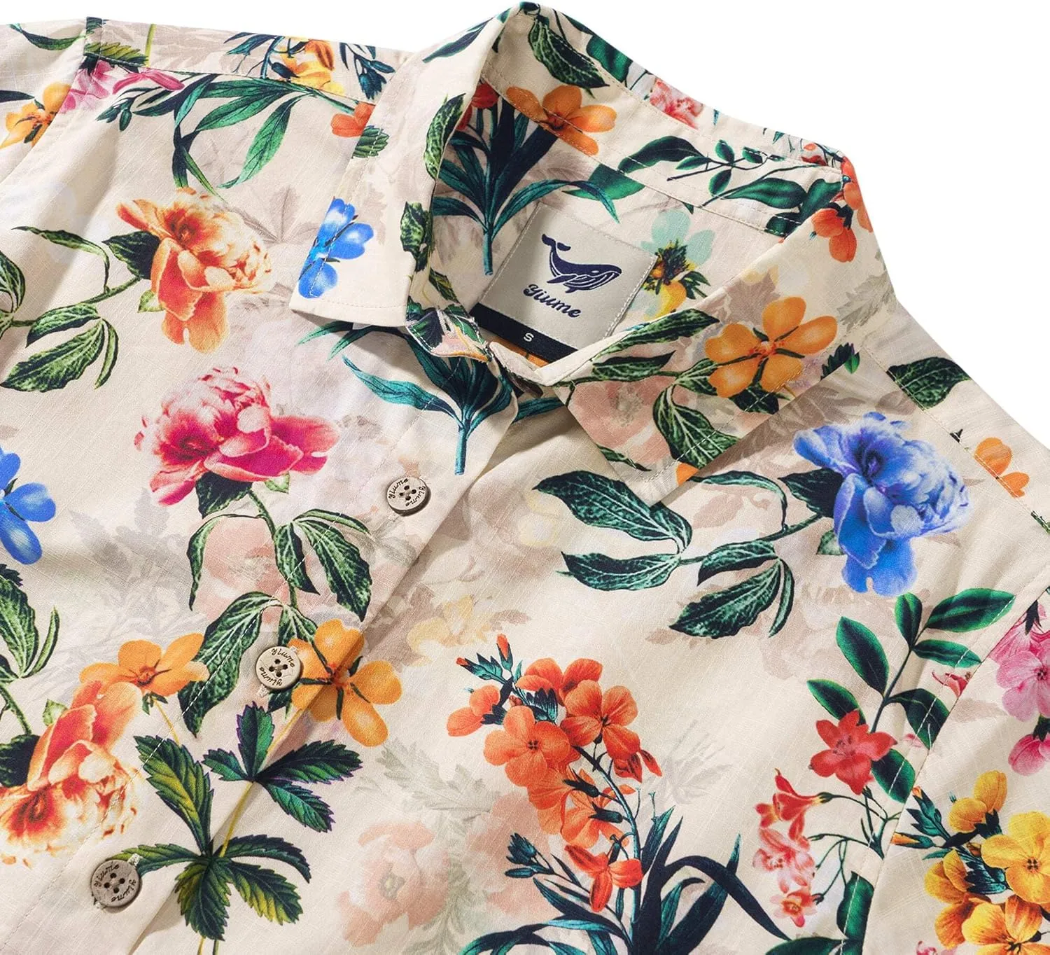 Womens Hawaiian Shirts Tropical Print Short Sleeve Button Down Shirt Casual Hawaii Beach Top Blouse