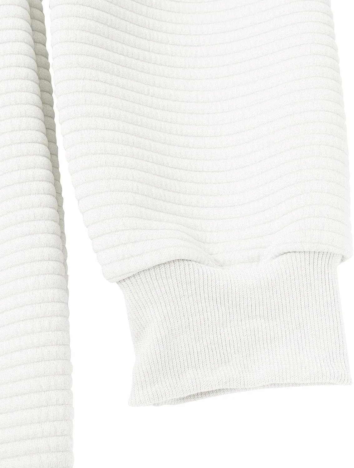 Womens Hoodies Zip Up Ribbed Knitted Fleece Sweatshirt Long Sleeve Oversized Sweaters with Pockets Fall Outfits 2024
