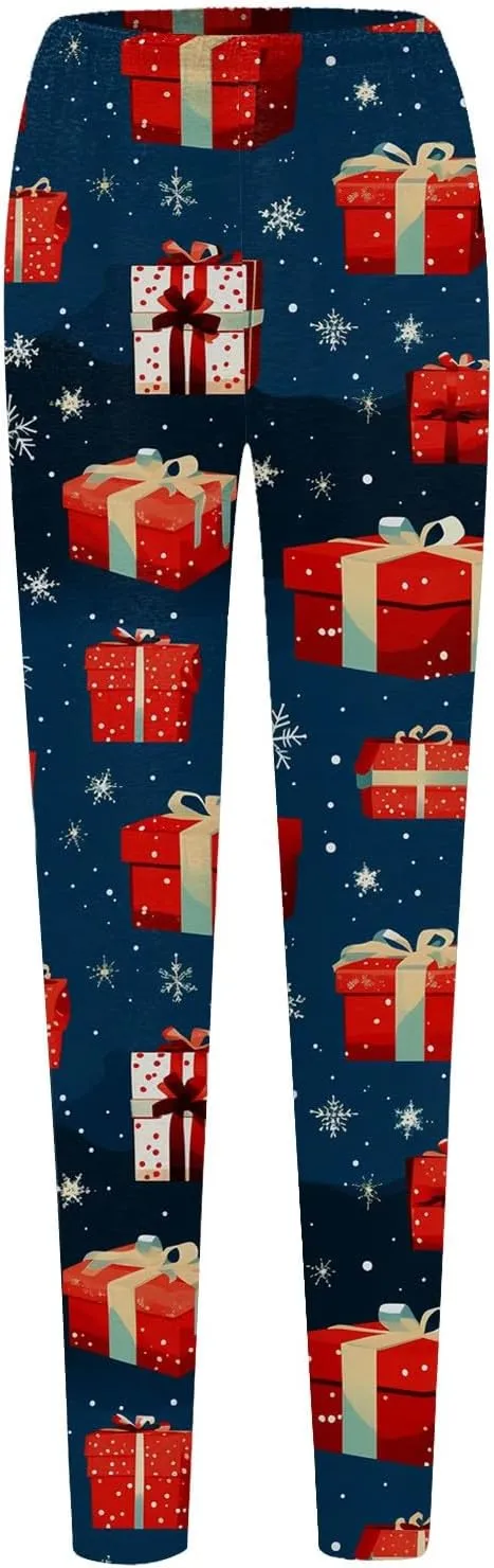 Womens Leggings and Winter Leggings Artistic Splash Printed Soft Stretchy Pants Fleece Lined Pants Women Lined Plus