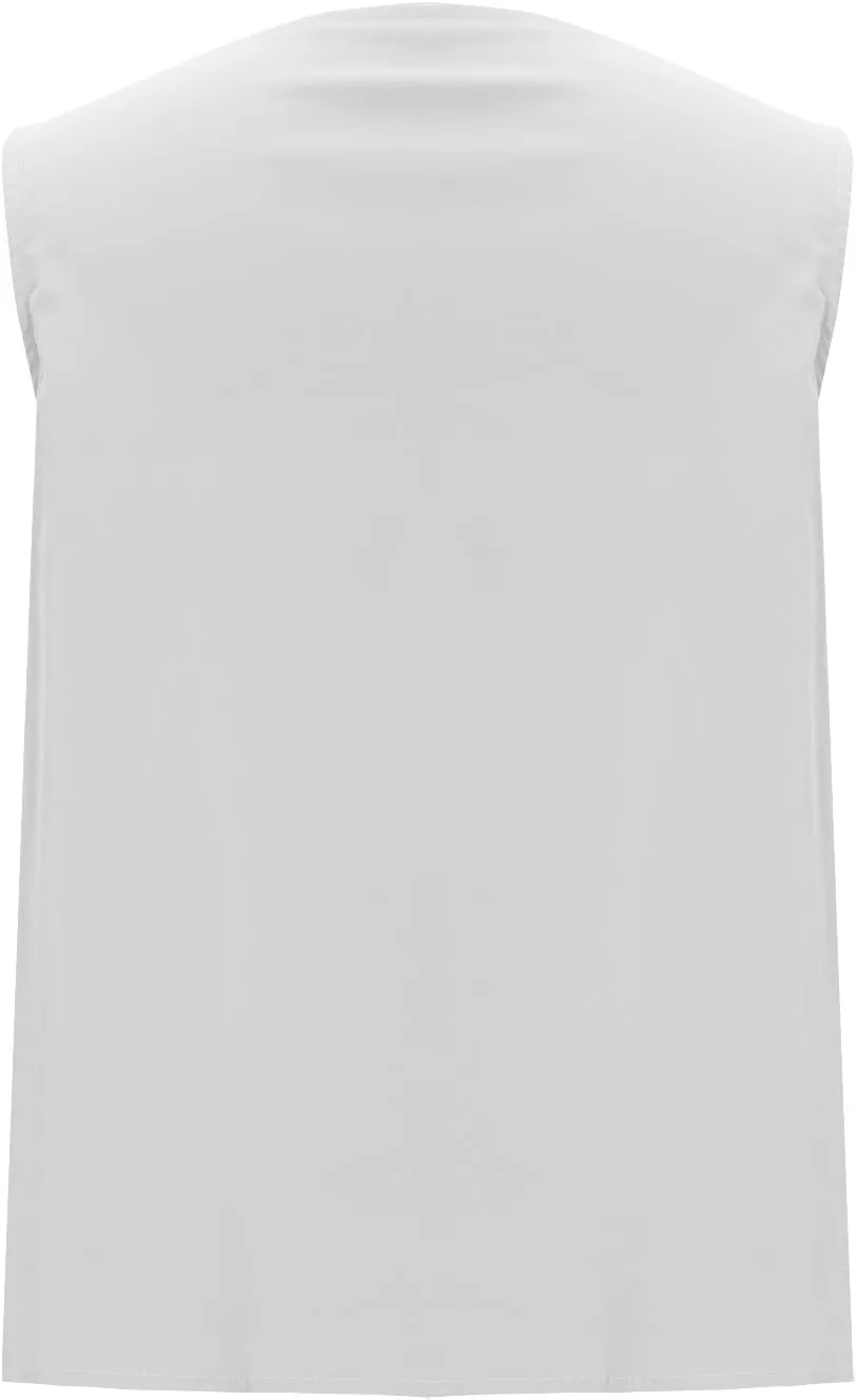 Womens Satin Cowl Neck Tank Tops Fashion Pleated Sleeveless Shirts Summer Trendy Going Out Clothes