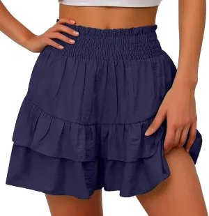 Womens Shorts Drawstring Sweat Shorts Elastic Waist Running Workout Shorts with Pockets Women's Wide Leg Womens