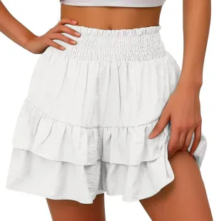 Womens Shorts Drawstring Sweat Shorts Elastic Waist Running Workout Shorts with Pockets Women's Wide Leg Womens
