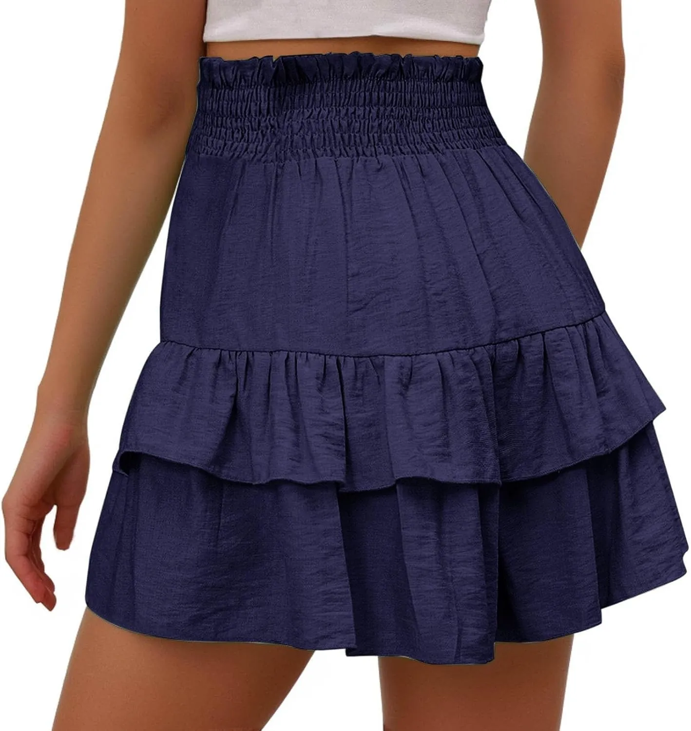 Womens Shorts Drawstring Sweat Shorts Elastic Waist Running Workout Shorts with Pockets Women's Wide Leg Womens