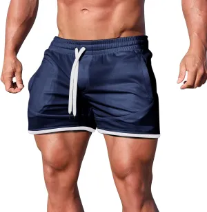 Workout Shorts Men Comfortable Quick Dry and Relaxed Fit Athletic Shorts with Pocket 2025 Summer