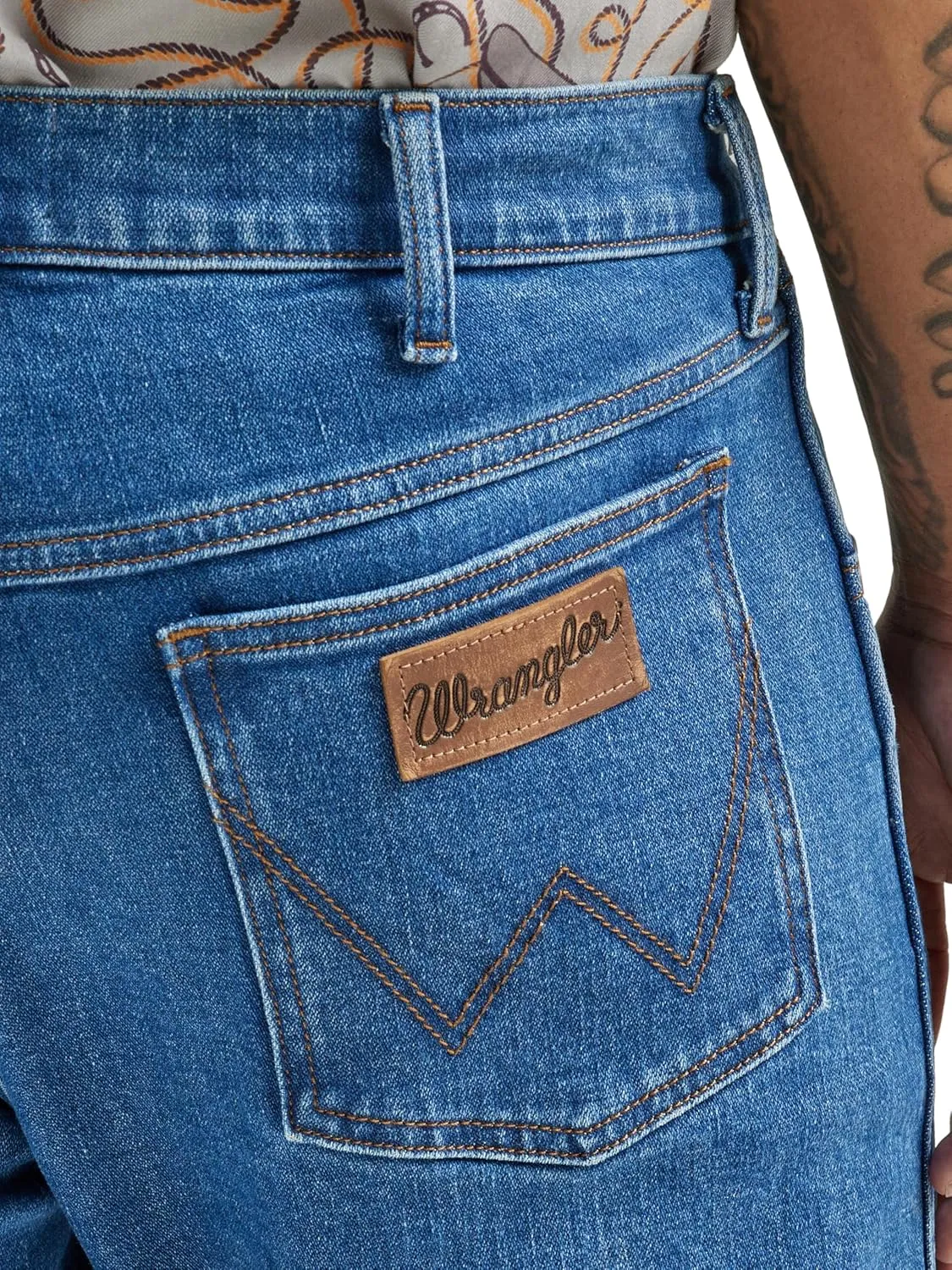 Wrangler Men's Deconstructed Loose Fit Jean