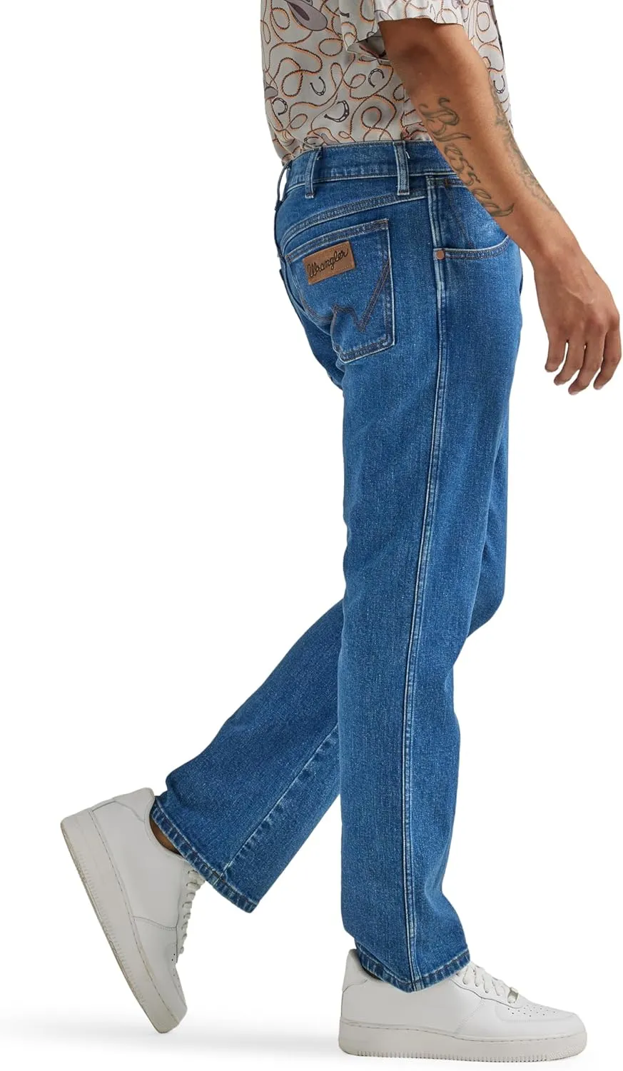 Wrangler Men's Deconstructed Loose Fit Jean